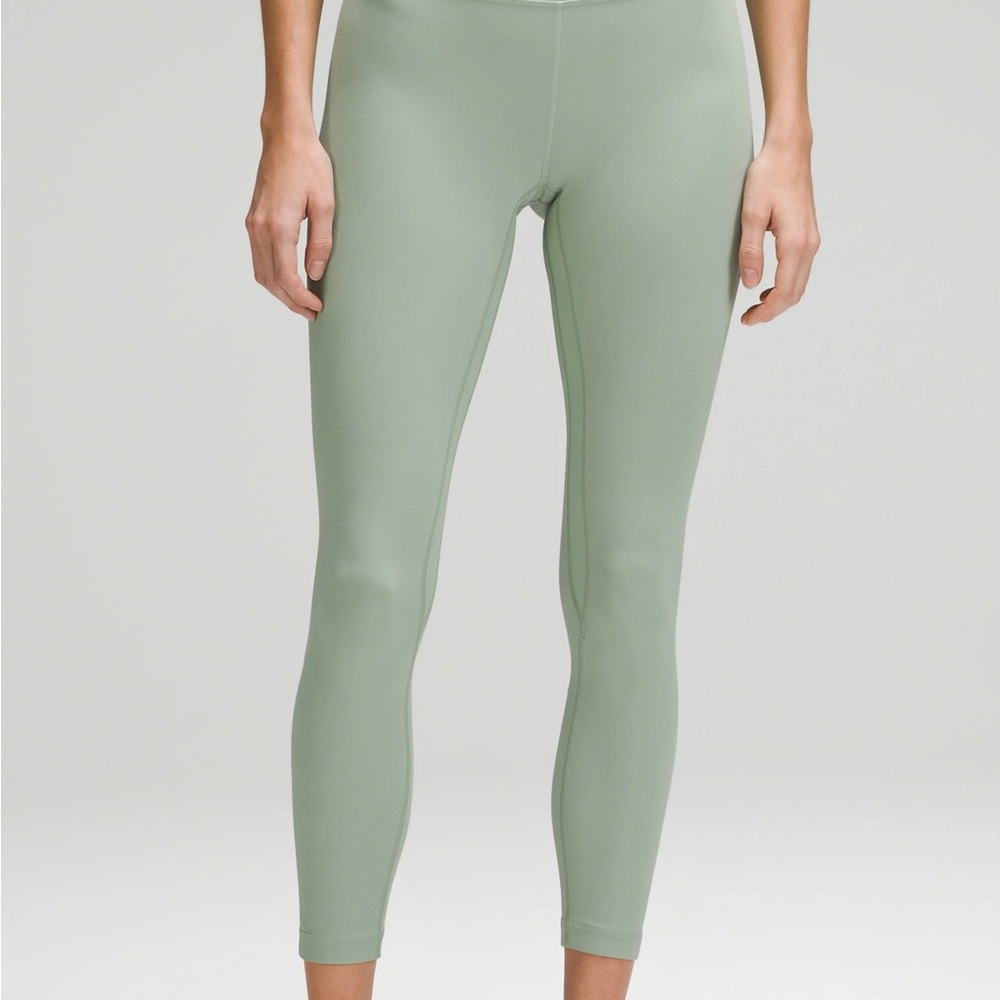 lululemon athletica Light Green Leggings